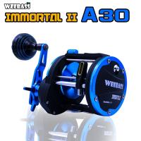ราคา อุปกรณ์ตกปลา รอกเบท รอกทรงกลม WEEBASS รอก - รุ่น IMMORTAL II A30 BLUE (3418016883)