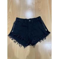 ราคา กางเกงยีนส์ขาสั้นสีแต่งซิปข้าง sizeS (16294661518)