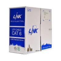 ราคา LINK US-9116 LSZH สายแลน CAT 6 LINK UTP(600Hz) 305เมตร Indoor (23726751236)