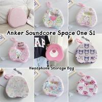 ราคา สต็อกพร้อม! สําหรับ Anker Soundcore Space One S1 หูฟัง Hard Case แฟชั่นการ์ตูนรูปแบบชุดหูฟัง Earpads EVA ปลอกกล่อง (55804581255)