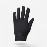 ราคา ถุงมือขี่ม้าสำหรับเด็กรุ่น Basic (สีดำ) - ดำ | Basic Kids' Horse Riding Gloves - Black - Black (24984153679)