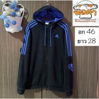 ราคา เสื้อสเวตเตอร์ฮูดซิปหน้าเเบรนด์แท้ Adidas (19083692343)