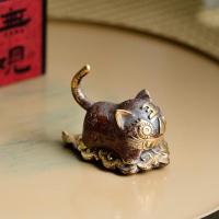 ราคา แร่ดิบสโตนแวร์ Red Gold Muppet Tiger Tea สัตว์เลี้ยงสร้างสรรค์ชาเล่นเดสก์ท็อปตกแต่งมินิน่ารักตกแต่งเรียบง่าย [A106] (44276186234)