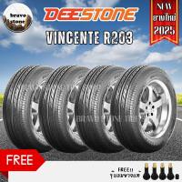 ราคา DEESTONE รุ่น VINCENTE R203 165/60R13 ยางใหม่ปี 2025 (ราคาต่อ 4 เส้น) แถมฟรีจุ๊บลมยาง (25109091925)