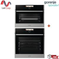 ราคา (Gorenje) เตาอบ รุ่น BOP798S54X ความจุ 71 ลิตร + เตาอบผสานไมโครเวฟ 50 ลิตร รุ่น BCMS598S19X (44002797345)