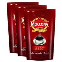 ราคา Moccona Select มอคโคน่า ซีเล็ค กาแฟสำเร็จรูป ถุง 180g. (3แพค) (25504613906)