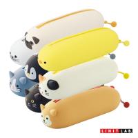 ราคา กระเป๋าเครื่องเขียนซิลิโคน (LIHIT Smart Fit Punilabo Lying Pen Pouch) A-7781 (24262510319)