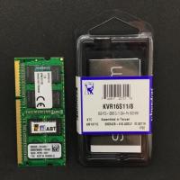 ราคา Ram Kingston KVR For Notebook Bus 1600 NB DDR3 8GB ( KVR-16S11/8WP ) **ของใหม่** (470731722)