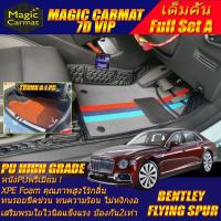 ราคา Bentley Flying Spur 5ที่นั่ง 2020-รุ่นปัจจุบัน (เต็มคันรวมท้ายรถA) พรมรถยนต์ Bentley Flying Spur พรม7D High Grade (27104816384)