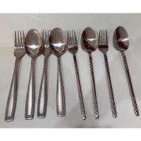 ราคา ส่งในไทย ชุดช้อนส้อมเงินช้อนเงิน ช้อน+ส้อม ส่งทุกวัน คุณภาพดีมาก ทน งานพรีเมียม 50045 eieihome. (29415907369)