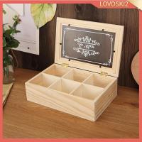 ราคา [โลโวสกี้2] กล่องชาไม้ที่ใส่ถุงชาแบบพกพาขนาดเล็กกล่องไม้กล่องเครื่องประดับที่มีชัดเจน (49252114827)
