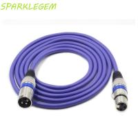 ราคา SPARKLEGEM 3Pin XLR สาย 3 M 5 M 10 M ทนทานสัญญาณเสียงสาย Shielded สําหรับ Mixer ไมโครโฟน ไมโครโฟน ไมโครโฟน เครื่องขยายเสียง Balance CABLE (54504772677)