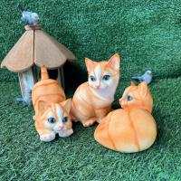 ราคา แมวสีส้ม ไข่ใหญ่ เรซิ่น 3 แบบ (21771985392)