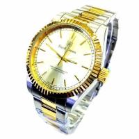 ราคา Royal Crown นาฬิกาข้อมือผู้ชาย สายสแตนเลส ชุบทอง รุ่น 3662M (Gold/Silver) (1184119142)