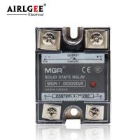 ราคา โซลิดสเตตรีเลย์ MGR-1 DD220D25 SSR-25DD 25A 3 ~ 32VDC 5 ~ 220VDC DC-DC เฟสเดียวโซลิดสเตตรีเลย์ (52401336207)
