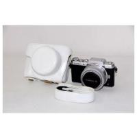 ราคา CASE ทำจากหนัง PU คุณภาพดี for PANASONIC GF7/GF8 (WHITE) #0865 (2606388762)