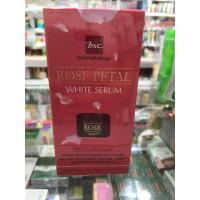 ราคา BSC Rose Petal White Serum เซรั่มสารสกัดจากน้ำกุหลาบ 30 ml. BSC ROSE PETAL WHITE SERUM (4154722386)