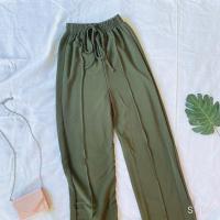 ราคา [used] กางเกงวอร์มขายาวสีเขียวขี้ม้า (20387145878)