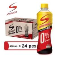 ราคา Sponsor สปอนเซอร์ โก เครื่องดื่มเกลือแร่ สูตรไม่มีน้ำตาล ขนาดบรรจุ 420มล. **ยกลัง 24 กระป๋อง (28351574186)