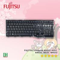 ราคา อะไหล่ OEM คีย์บอร์ดโน๊ตบุ๊คคุณภาพสูง FUJITSU Lifebook AH552 A552, AH532, N532, NH532 ไม่มีไฟ (No Backlight) เฟรมดำเงา (44474873316)
