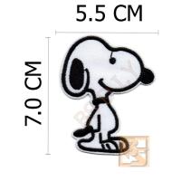 ราคา ตัวติดเสื้อ ตัวรีดเสื้อ อาร์ม Armpatch งานปักผ้า ลาย การ์ตูน สนูปี้ สนูปปี้ Snoopy (6351173752)