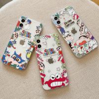 ราคา เหมาะสําหรับ Apple 12 เคสโทรศัพท์ขอบตรง 11pro เคสซิลิโคนนุ่ม iPhone13promax คู่สไตล์ใหม่ se3 โปร่งใสหญิง 14 Crayon Shin-Chan การ์ตูน 8plus กันกระแทก 6 ซิลิโคน 15/16max (55903175648)