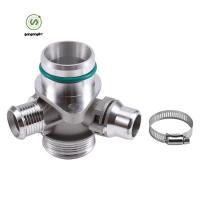 ราคา [gangong1kr]ขั้วต่ออลูมิเนียมสําหรับ F20 F30 F10 N20 11537639997 ท่อหล่อเย็นอัพเกรดรถยนต์ (55453641798)