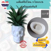 ราคา ฺByCheer​ ​กระถาง​ แม่พิมพ์ซิลิโคนกระถางกระบองเพชร กะโหลก3D แม่พิมพ์ซิลิโคน แบบซิลิโคนกระถาง แคคตัส กระบองเพชร ส่งฟรี (4246741294)