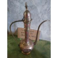 ราคา กาน้ำชาทรงสูงทองเหลือง สูง41ซม ของเก่าสะสม สินค้ามือสองจากตู้ญี่ปุ่น (23713123812)