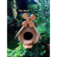 ราคา บ้านนกไม้ บ้านกระรอก บ้านชูการ์ ไม้สักแท้ ตกแต่งสวน แข็งแรงทนทาน ร้าน.Tree House (10337088619)