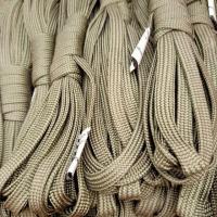 ราคา เชือกร่มแบน ยาว8เมตร หน้ากว้าง1ซม.(10มิลลิเมตร) ราคาต่อชิ้น สีเขียวขี้ม้า ใช้สำหรับรัดของ เชือกถักแบน เชือกมัดของ เชือก (6635049412)