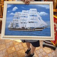 ราคา กรอบรูปกระจก เรือสำเภา แต่งร้าน บ้าน โรงแรม รีสอร์ท ของขวัญ งานขึ้นบ้านใหม่ เปิดร้านใหม่ (5437083896)