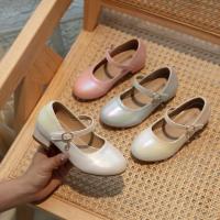 ราคา รองเท้าคัทชูส้นสูง สำหรับเด็ก เบอร์ 27-37 ใส่สบาย ส่งจากไทย #สูงสีล้วน03 (26368799658)