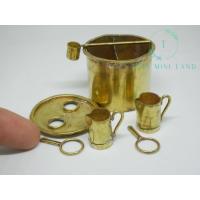 ราคา ชุดหม้อต้มกาแฟโบราณจิ๋ว วัสดุทองเหลือง ชุดกาแฟโบราณ หม้อต้มสำหรับบ้านตุ๊กตา ของจิ๋ว ของตกแต่ง บ้านตุ๊กตา (15714266439)