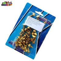 ราคา น๊อตชุดสี น๊อตเลส แฟริ่งสีทอง WAVE110I WAVE110I-NEW ลายดอกไม้ ครบชุด น๊อตทั้งคัน น๊อตเฟลม น๊อต น๊อต 239 SHOP2 (14137796881)