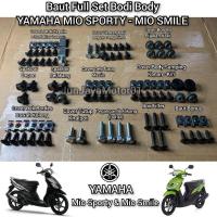 ราคา / Yamaha Mio Smile Bolts Fullset Body / Yamaha Mio Smile Bolts Full Set Body (29173046585)