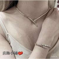 ราคา สร้อยคอมุกครึ่งเพชร สไตล์ใหม่ Seiko Platinum แบบ Asian Gold โมเดล F765 (56204262726)