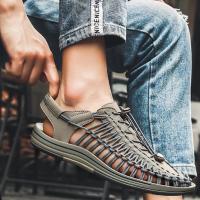 ราคา รองเท้าสาน เดินทะเล Sandal ใส่ไปเที่ยว รองเท้ารัดส้น เท่ๆ (22849827643)