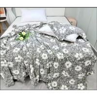 ราคา ผ้าห่มใยไหม ฟรีเมียม ผ้าห่มสีพื้น ลายดอกไม้ ผ้าห่มลายสวย ขนาด 6-7 ฟุต (42723060569)