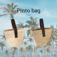 ราคา กระเป๋าสานเกาหลี หูเดียว กระเป๋าminimal กระเป๋าใส่กล่องข้าว ใส่ปิ่นโต ฐานหนังกลม P118 (9535364640)