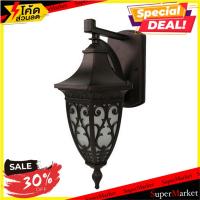 ราคา แนะนำ!! ไฟกิ่งนอก CARINI 158-W อลูมิเนียม/แก้ว คลาสสิก สีกาแฟ ไฟกิ่งภายนอก OUTDOOR WALL LIGHT CARINI 158-W ALUMINIUM/GL (8020336192)