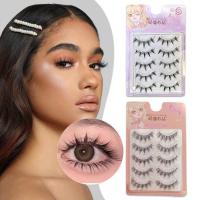 ราคา 5 คู่ขนตาปลอมสไตล์นางฟ้าธรรมชาติปีศาจขนตาปลอมตุ๊กตาบาร์บี้การ์ตูนตาก้านโปร่งใสหูแมวขนตา (42315861978)