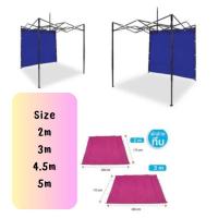 ราคา ผ้าปิดข้างเต๊นท์ ผ้าปิดข้างใช้งานกับเต็นท์พับ ขนาด2 , 3 , 4.5 , 5 , 6 เมตร ผ้าหนา 800 D และผ้า UV (40853298478)