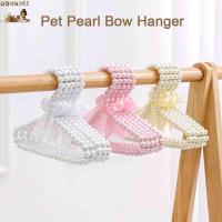 ราคา DOONACI ราวแขวนเสื้อผ้าแมว อุปกรณ์สุนัขแบบพกพา ไม้แขวนเสื้อมุก (55054903726)