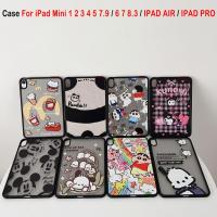ราคา สําหรับ iPad Mini 1 2 3 4 5 6 7 7.9 8.3 Air1/2 iPad 5 6 9.7 iPad Air 3 10.5 iPad 7 8 9 10.2 Air4/5 10.9 pro 11 AIR 11 iPad 10/11 A16 10.9 แฟชั่น ฝาครอบ TPU กันกระแทกลายการ์ตูนทาสี (28819870195)