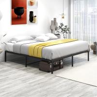 ราคา REX เตียงเหล็กดัด ดีไซน์โมเดิร์นมินิมอล ไม่มีหัวเตียง โครงสร้างเหล็กกล้าคาร์บอนคุณภาพสูง มั่นคงและไม่มีเสียง (42473496695)