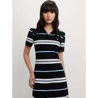 ราคา [Pomelo] เดรสโปโลลายทาง / Striped Polo Dress (25946266557)