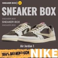 ราคา ของแท้100% Nike TRAVIS SCOTT x FRAGMENT x AIR JORDAN 1 LOW ส่งฟรี (22380842141)