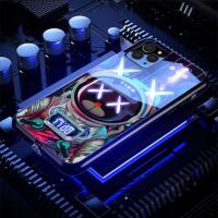 ราคา เคสไฟ LED ควบคุมด้วยเสียง สําหรับ Samsung Galaxy S23 Ultra S22 Ultra 5G S22 Note20 S21 Ultra (16606120035)