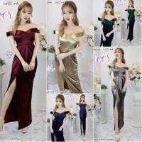 ราคา [Lover]เดรสออกงาน เดรสกาล่า เดรสบายเนียร์ ชุดออกงาน ชุดราตรี (1626462248)